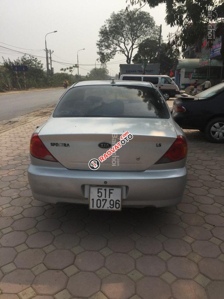 Cần bán Kia Spectra LS đời 2005, ĐK 2007 màu bạc, xe nhập-2