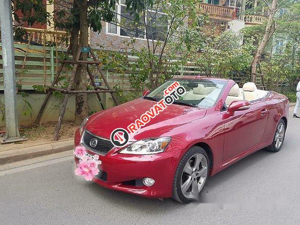 Bán Lexus IS 250 đời 2011, màu đỏ, xe nhập chính chủ-0