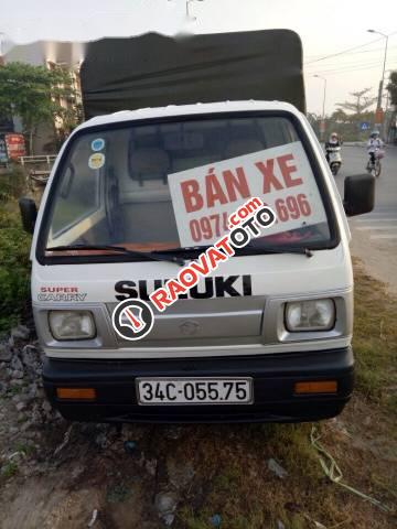 Bán ô tô Suzuki Carry sản xuất năm 2008, màu trắng-4