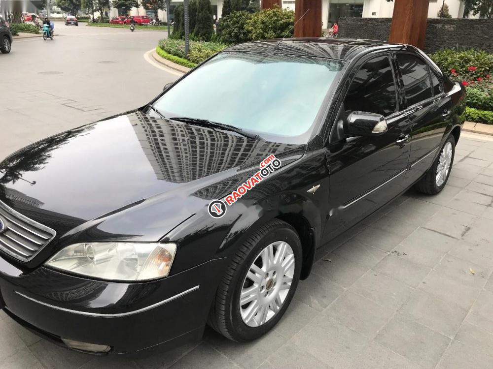 Bán Ford Mondeo V6 đời 2005, màu đen số tự động-9