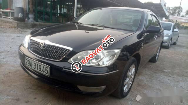Bán Toyota Camry G đời 2005, màu đen chính chủ-2