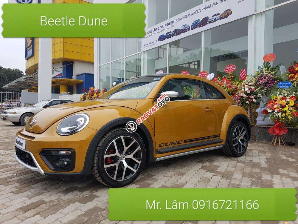 Bán Volkswagen Beetle Dune huyền thoại, mầu vàng duy nhất mới về VN-4