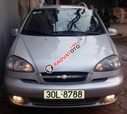 Chính chủ bán Chevrolet Vivant CDX năm 2008, màu bạc-0