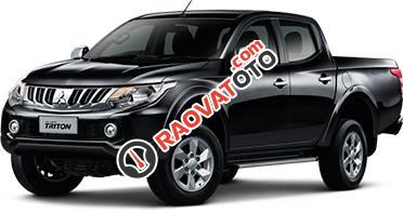 Mitsubishi Triton 1 cầu 2017, màu bạc, khuyến mại lớn, giao xe ngay, LH Trang: 0935.76.92.93-0