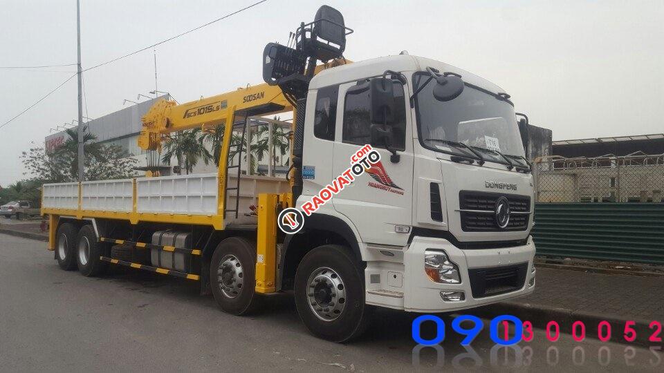 Bán xe tải Dongfeng 4 Chân – 17T5 – Cẩu Soosan SCS1015LS – 10 Tấn-1