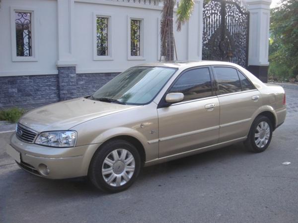 Cần bán gấp Ford Laser 1.8AT năm 2005, màu vàng-5