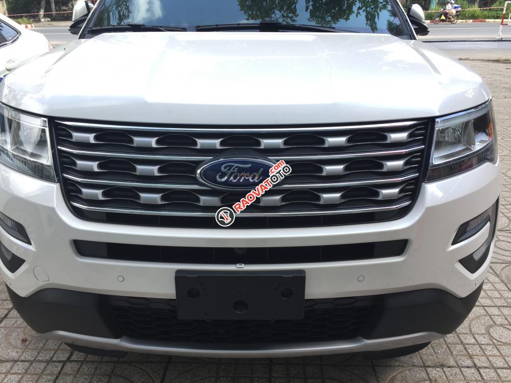 Bán Ford Explorer đời 2018, màu trắng, xe nhập-0