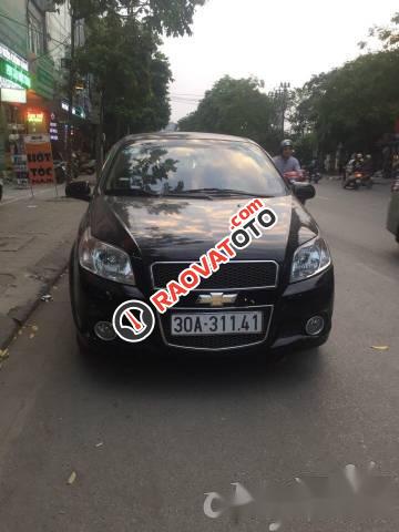 Bán ô tô Chevrolet Aveo MT năm 2014, màu đen-0