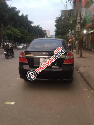 Bán ô tô Chevrolet Aveo MT năm 2014, màu đen-4