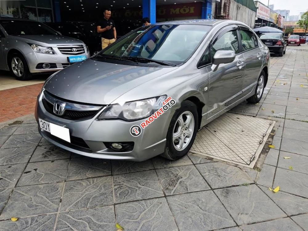 Bán Honda Civic sản xuất 2010, màu xám số tự động-3