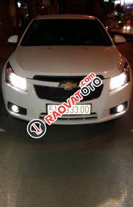 Bán Chevrolet Cruze 1.8 LTZ đời 2014, màu trắng -0