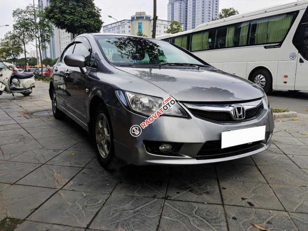 Bán Honda Civic sản xuất 2010, màu xám số tự động-0