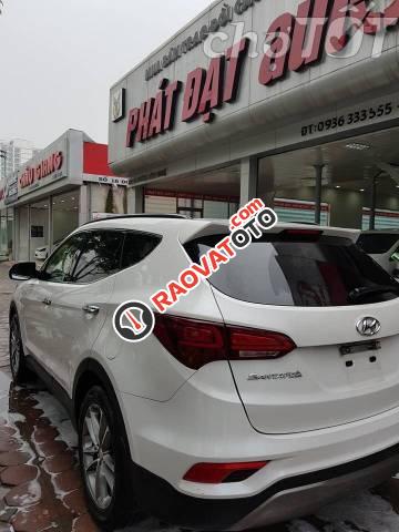 Bán xe Hyundai Santa Fe 4WD 2016, màu trắng-4