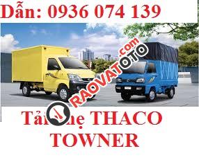 Xe tải Thaco Towner 800, tải 9 tạ, đời 2018 mới tiêu chuẩn Euro4, hỗ trợ góp 70% giá trị-0