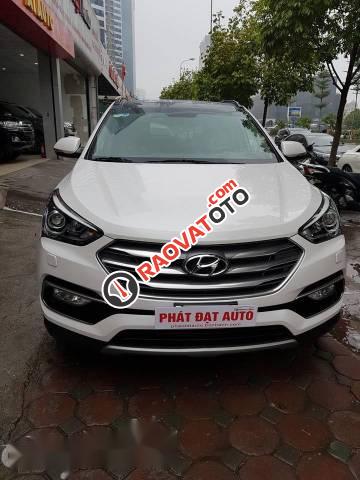 Bán xe Hyundai Santa Fe 4WD 2016, màu trắng-1