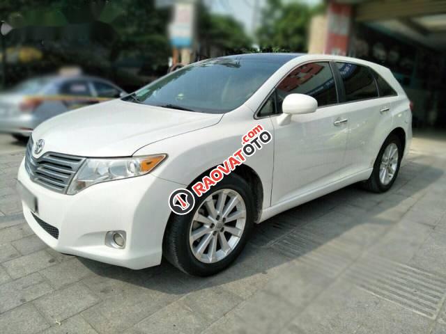 Bán ô tô Toyota Venza 2.7AT sản xuất năm 2010, màu trắng, nhập khẩu nguyên chiếc, giá tốt-0