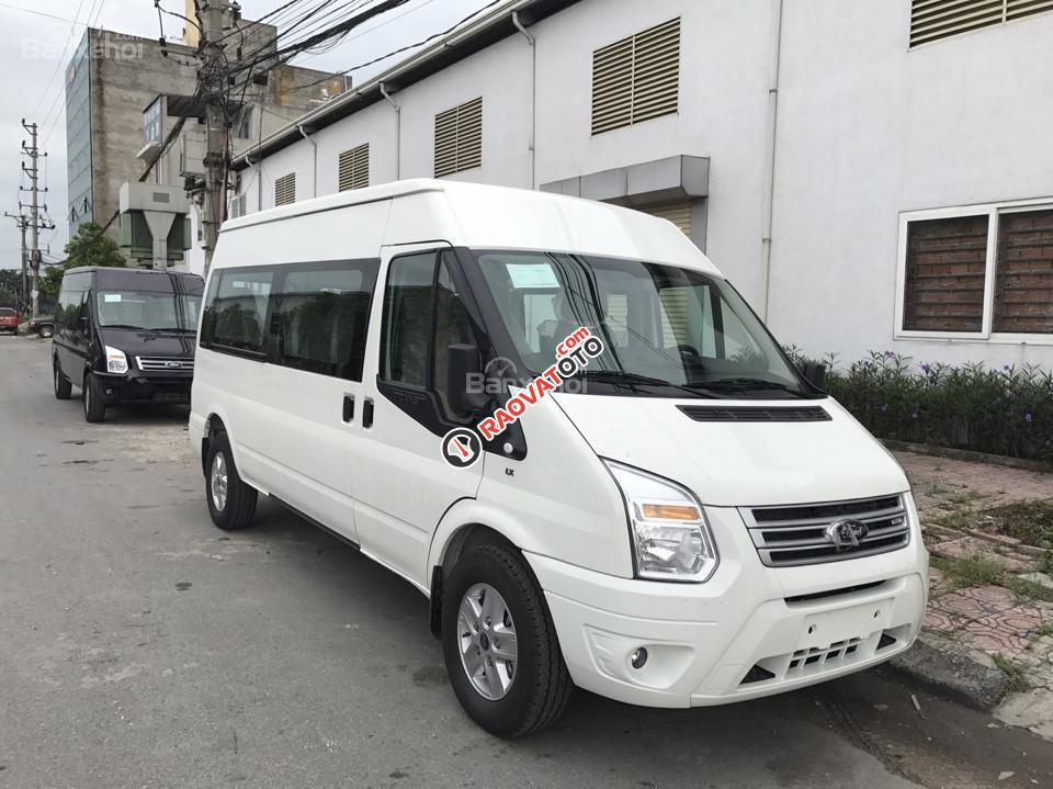 Bán Ford Transit SVP 2017, màu trắng, giá tốt Hà Nội-0