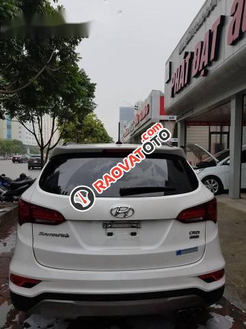 Bán xe Hyundai Santa Fe 4WD 2016, màu trắng-3