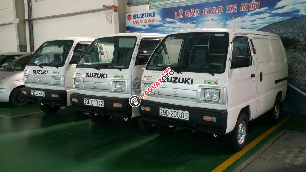 Bán Blind Van đời 2017 Euro 4 tại Suzuki Vân Đạo, giá tốt nhất Hà Nội, liên hệ 0983489598-0