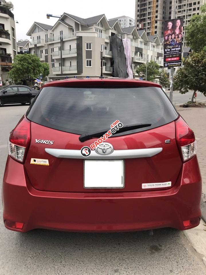 Toyota Yaris màu đỏ xe nhập khẩu sản xuất 2016, xe một chủ từ đầu, đi hơn 1 vạn xịn mới 99.9%-1