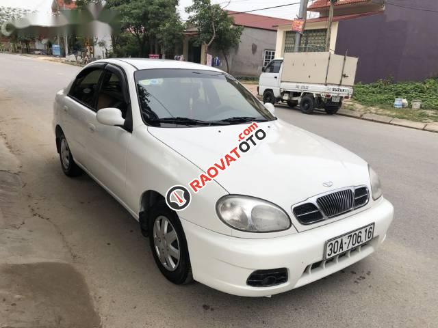 Cần bán Daewoo Lanos sản xuất năm 2006, màu trắng xe gia đình, giá chỉ 92 triệu-4