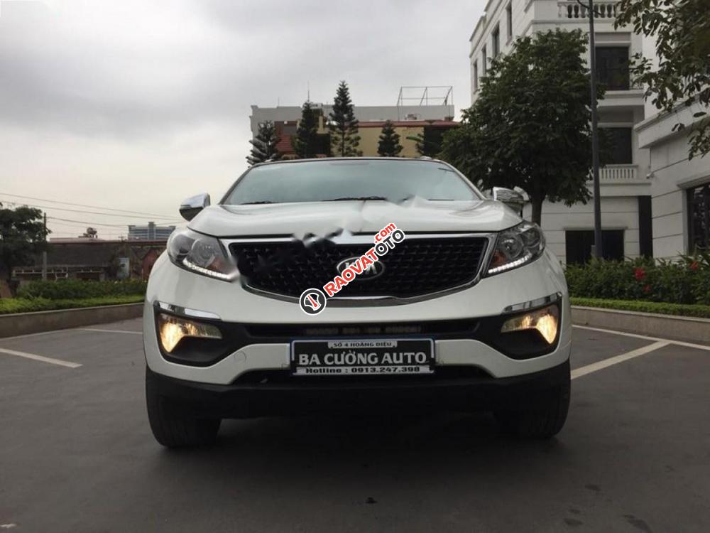 Bán Kia Sportage 2.0 AT năm sản xuất 2014, màu trắng, xe nhập  -9