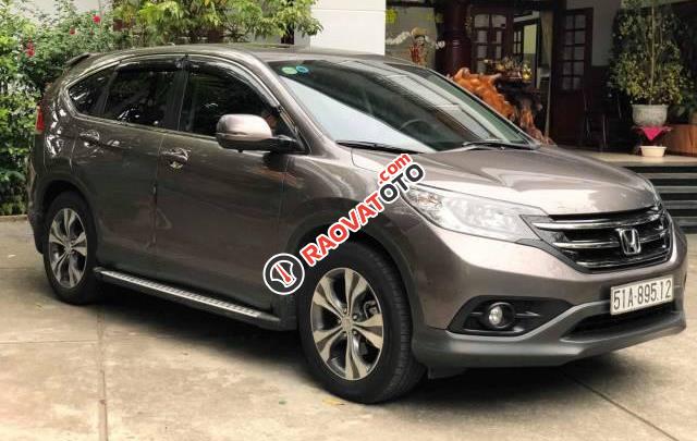 Bán Honda CR V 2.4L năm sản xuất 2014, màu xám-0