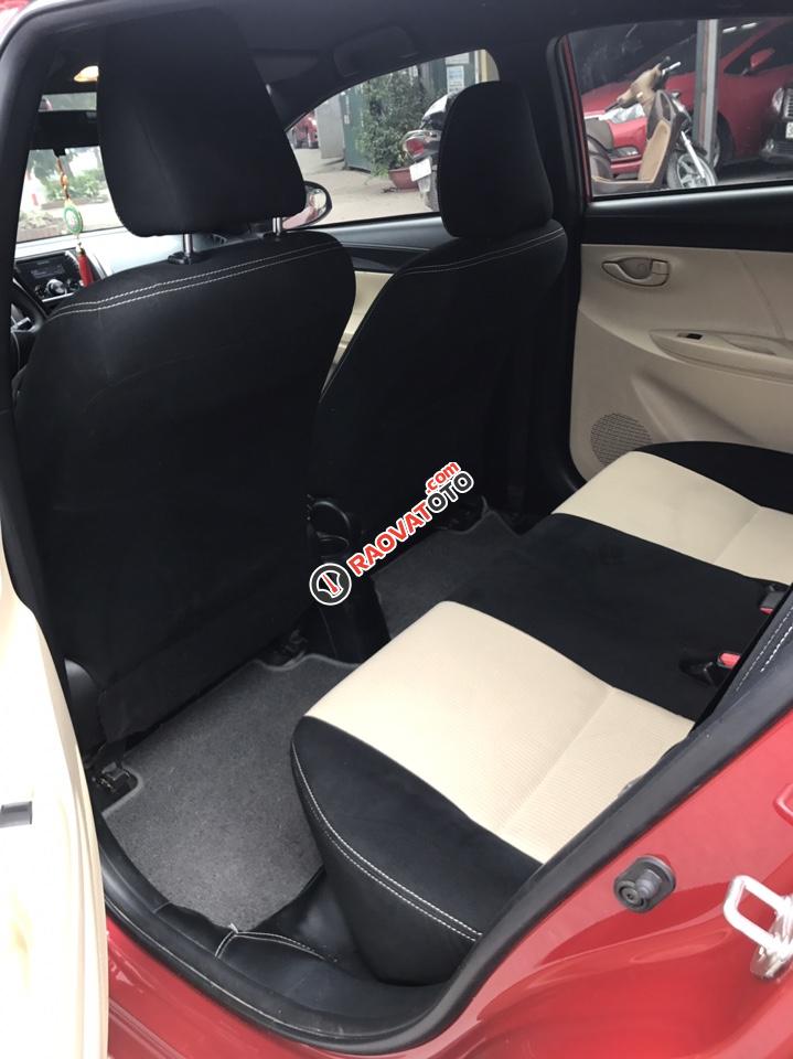 Toyota Yaris màu đỏ xe nhập khẩu sản xuất 2016, xe một chủ từ đầu, đi hơn 1 vạn xịn mới 99.9%-3