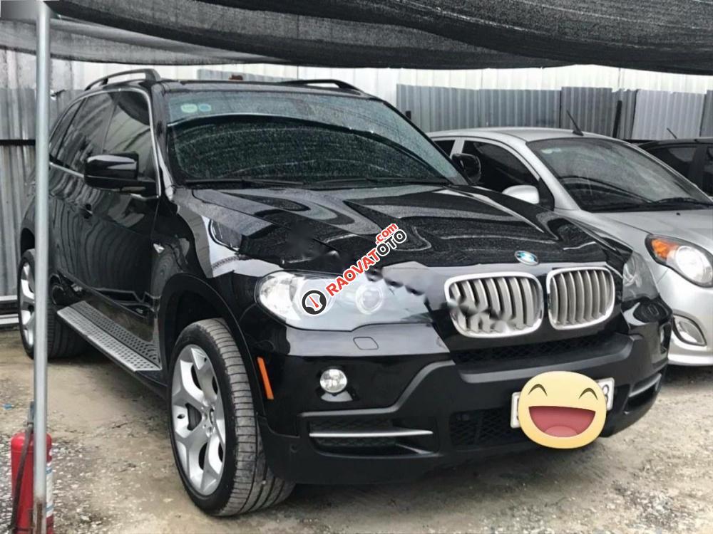 Bán xe BMW X5 4.8 năm 2008, màu đen, nhập khẩu-6