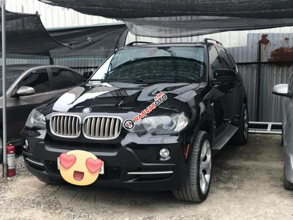 Bán xe BMW X5 4.8 năm 2008, màu đen, nhập khẩu-7