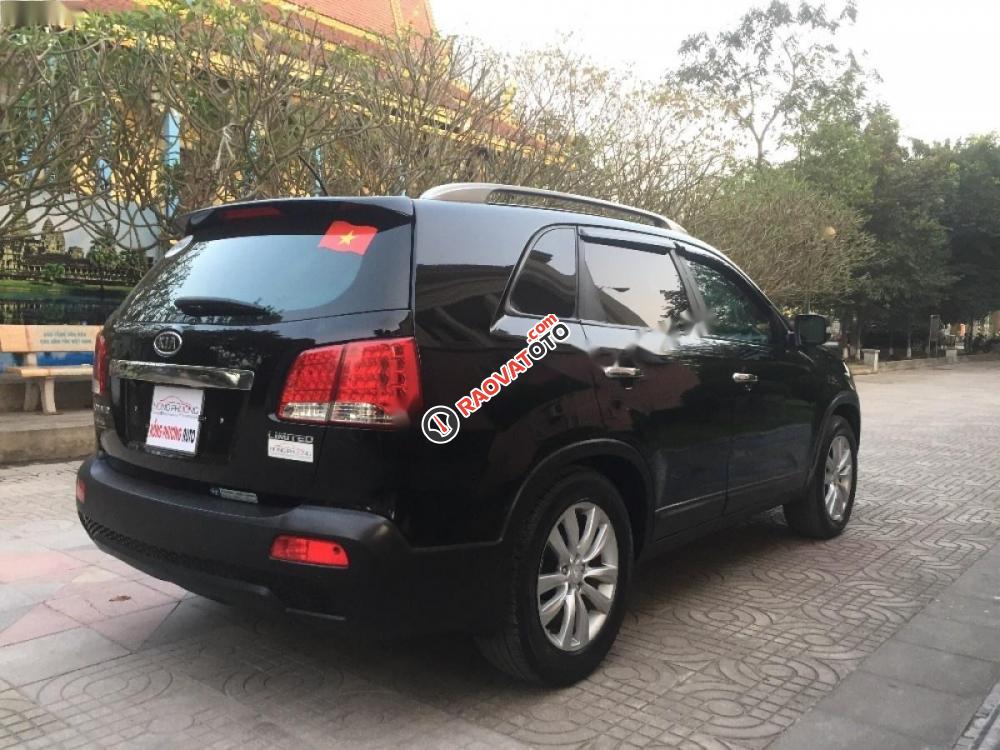 Cần bán xe Kia Sorento Limited đời 2010, màu đen, nhập khẩu nguyên chiếc, giá 675tr-8