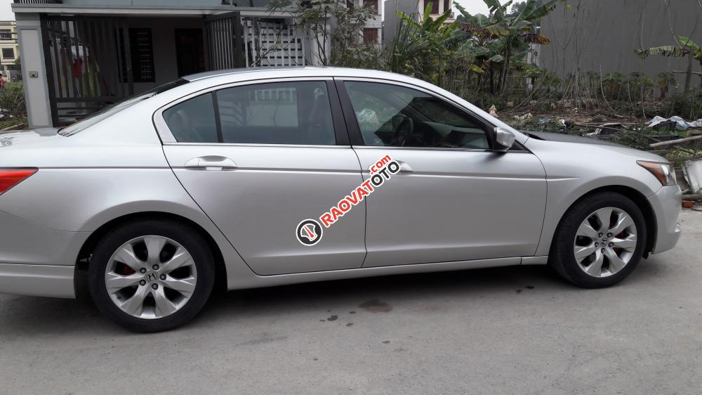 Bán Honda Accord 2.4 đời 2008, màu bạc, nhập khẩu-5