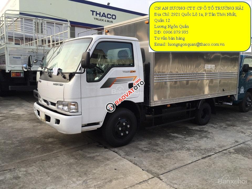 Xe tải Trường Hải K165 2T4, vào thành phố-4