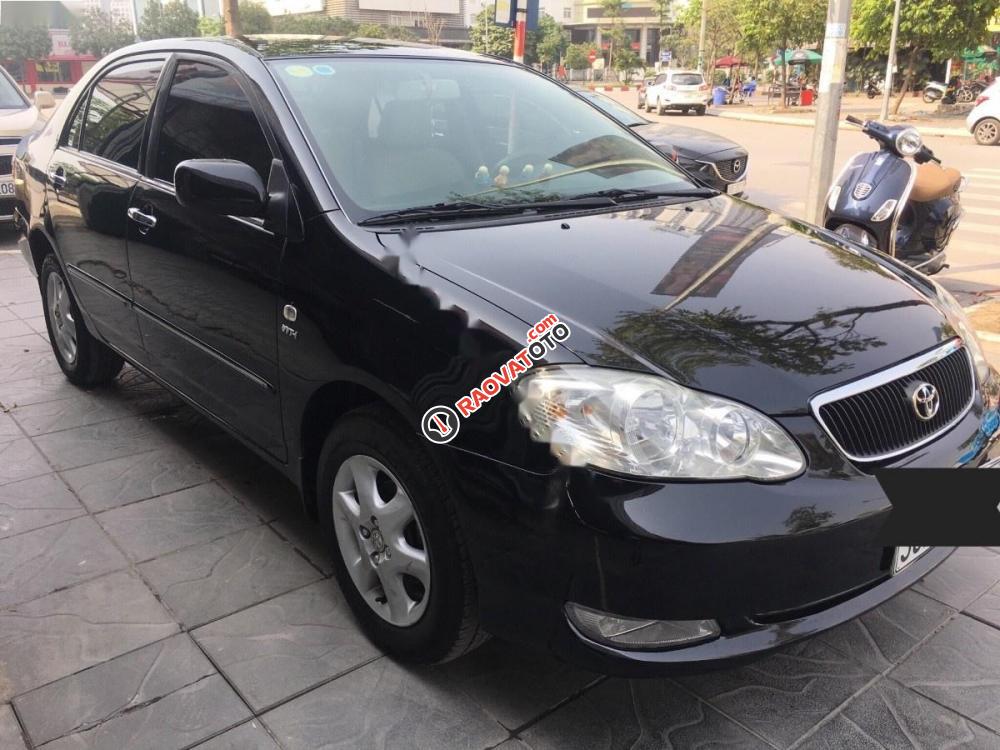 Bán xe Toyota Corolla altis 1.8MT đời 2007, màu đen-0