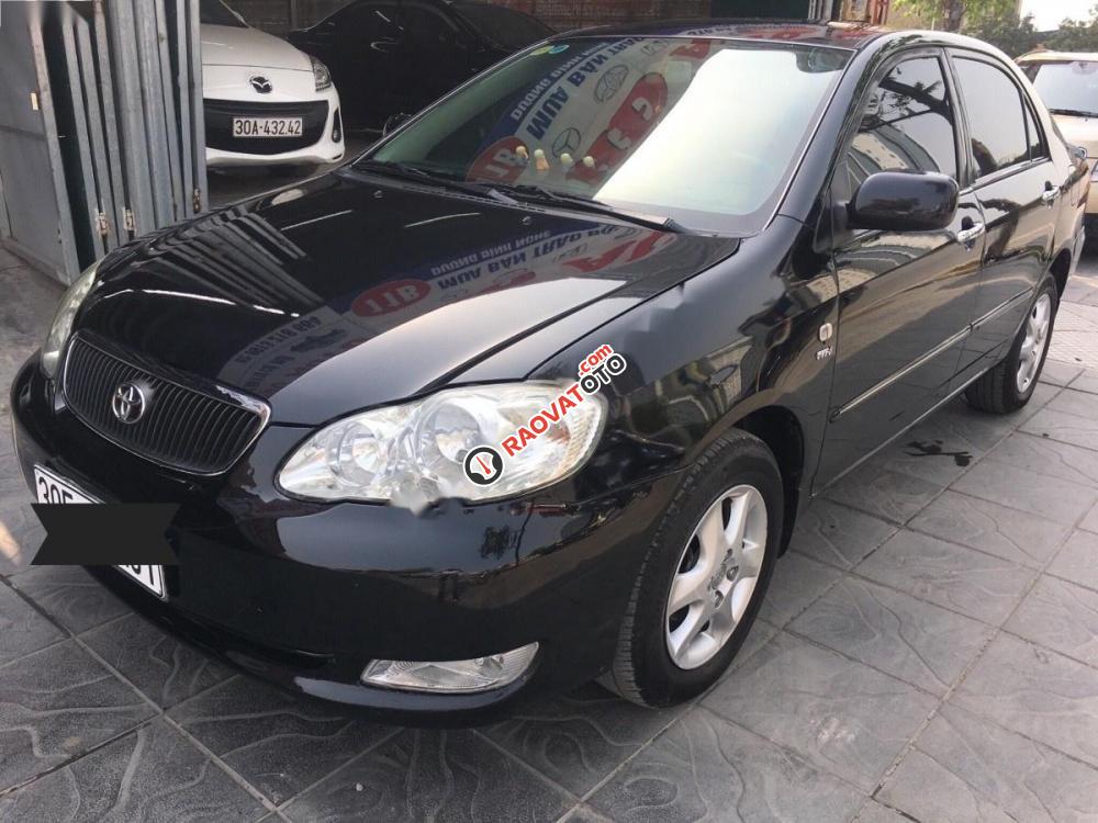 Bán xe Toyota Corolla altis 1.8MT đời 2007, màu đen-1