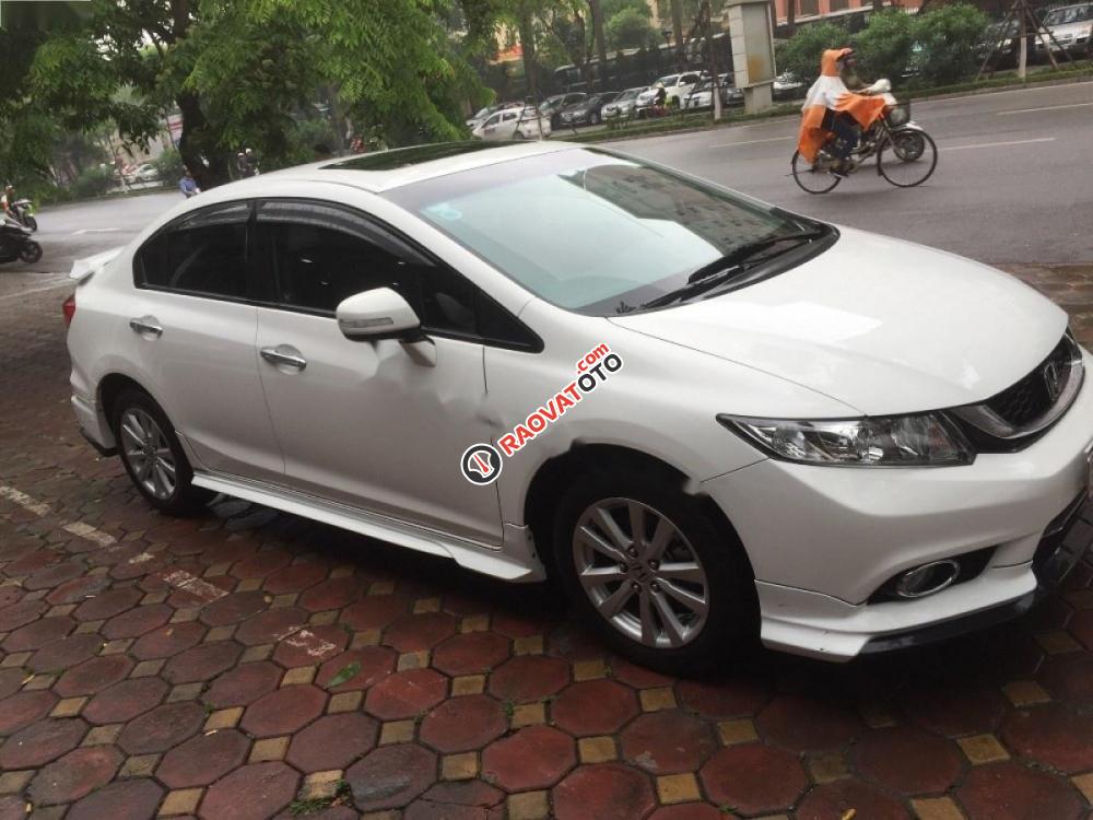 Cần bán Honda Civic 2.0 đời 2016, màu trắng, giá 680tr-6