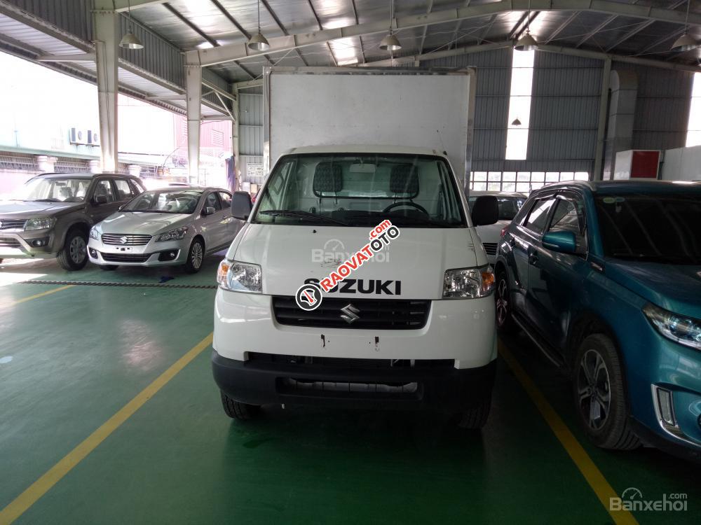 Cần bán xe tải Suzuki 750kg, 2017 thùng kín, giá tốt nhất - LH: 0985 547 829-0