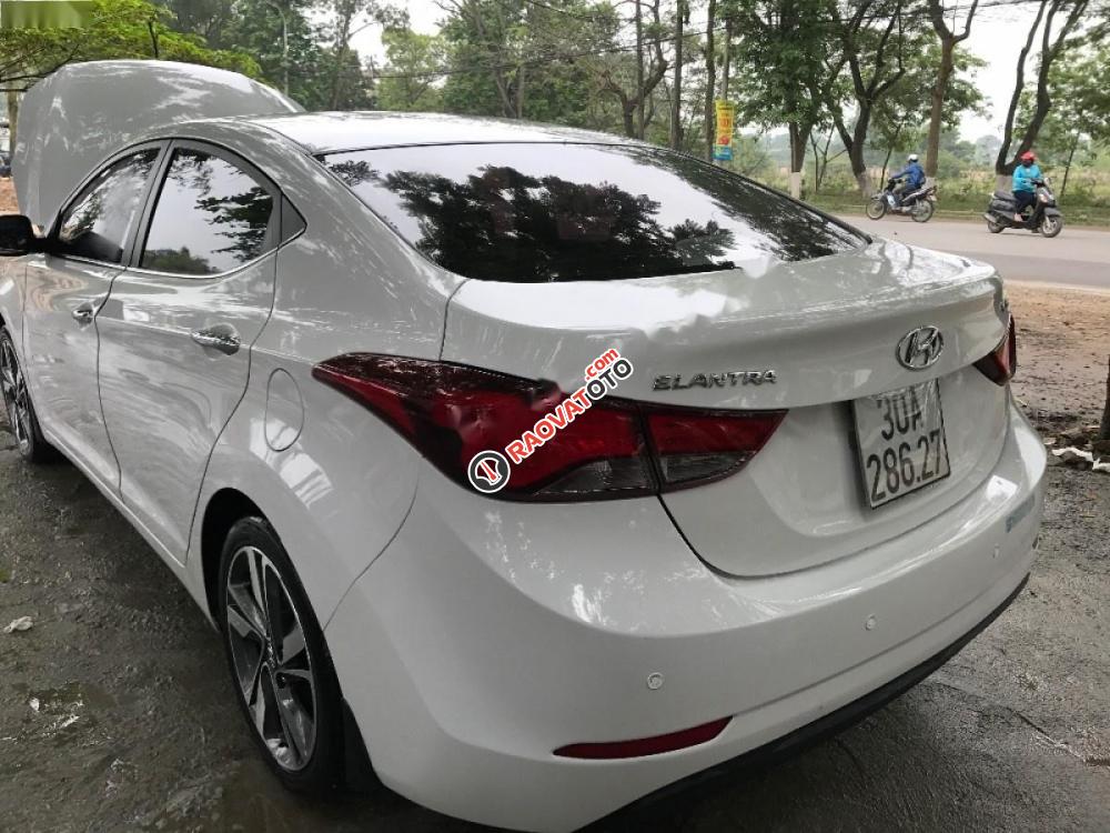 Bán ô tô Hyundai Elantra GLS sản xuất 2014, màu trắng, nhập khẩu nguyên chiếc-1