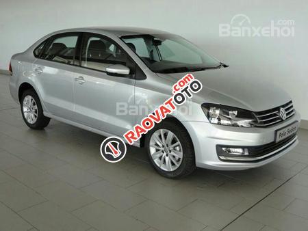 Volkswagen Polo Sedan GP, màu bạc, nhập Đức. Tặng BHVC+dán 3M, LH Hương 0902.608.293-3