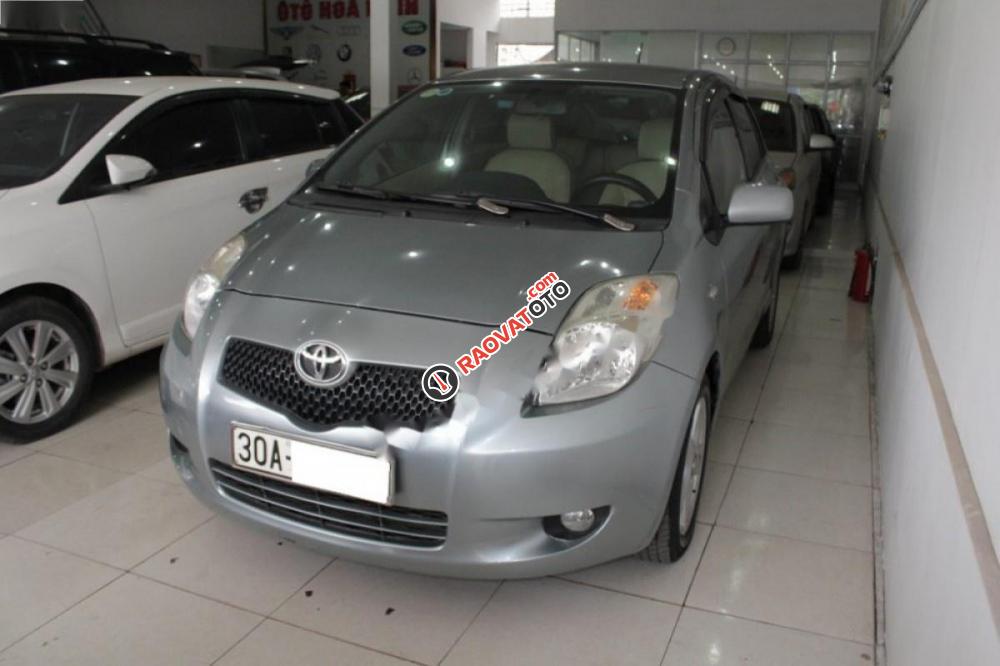 Bán ô tô Toyota Yaris 1.3 năm 2007, màu xám, nhập khẩu Nhật Bản-1