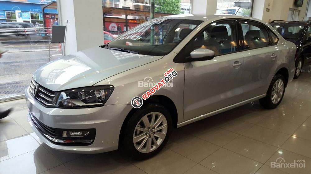 Volkswagen Polo Sedan GP, màu bạc, nhập Đức. Tặng BHVC+dán 3M, LH Hương 0902.608.293-6