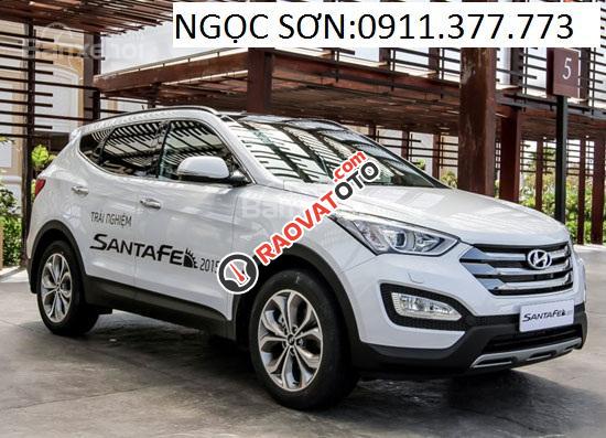 "Cực Hot tháng 4" Hyundai Santa Fe Đà Nẵng, xe nhập, hỗ trợ vay 90% giá trị xe, liên hệ Ngọc Sơn: 0911.377.773-6