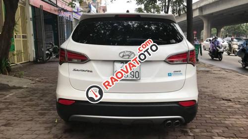 Cần bán Hyundai Santa Fe 2.4 AT đời 2014, màu trắng -1