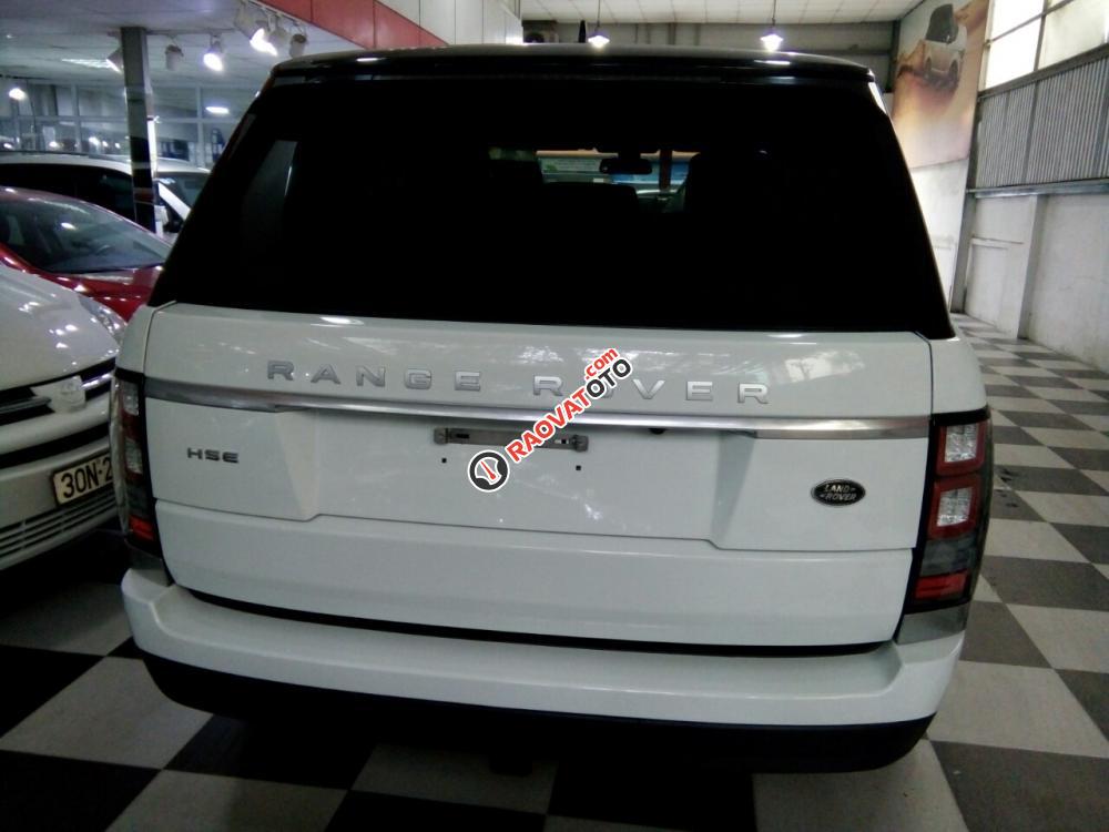 Bán LandRover Range Rover HSE sản xuất năm 2015, màu trắng, xe nhập-5