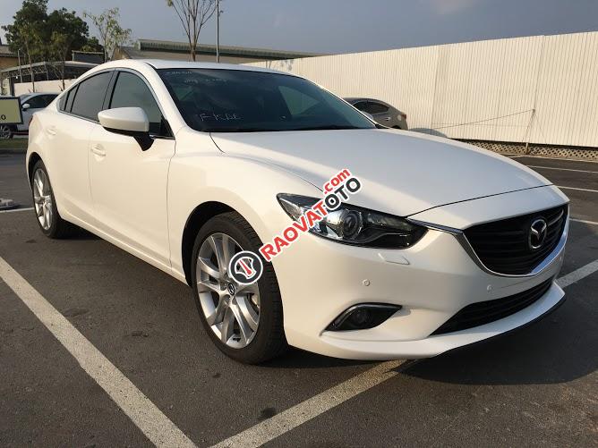 Bán Mazda 6 2.5l sản xuất 2016, màu trắng, 809 triệu có xe giao ngay tại 189 Nguyễn Oanh, Gò Vấp, TPHCM-4