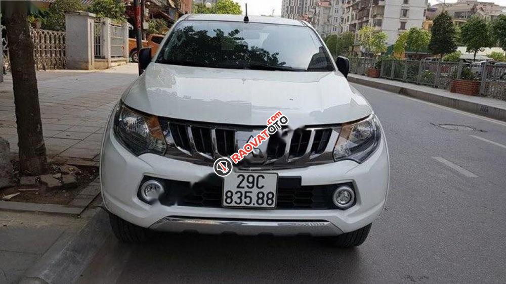Bán xe Mitsubishi Triton GLS năm sản xuất 2016, màu trắng, nhập khẩu  -1