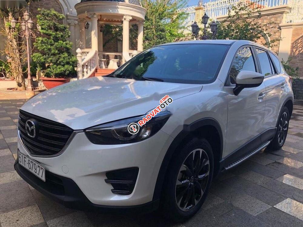 Bán xe Mazda CX 5 2.5 2WD đời 2016, màu trắng như mới-0