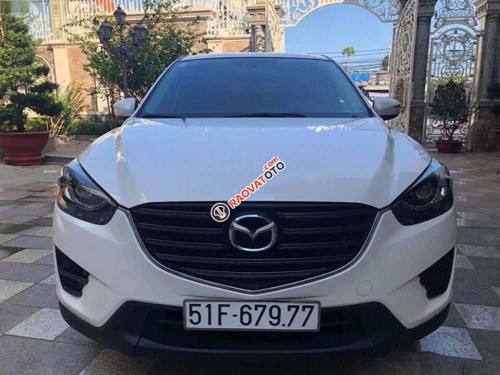 Bán xe Mazda CX 5 2.5 2WD đời 2016, màu trắng như mới-4