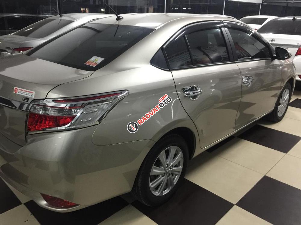 Bán Toyota Vios E1.5 MT sản xuất năm 2014, màu ghi vàng-5