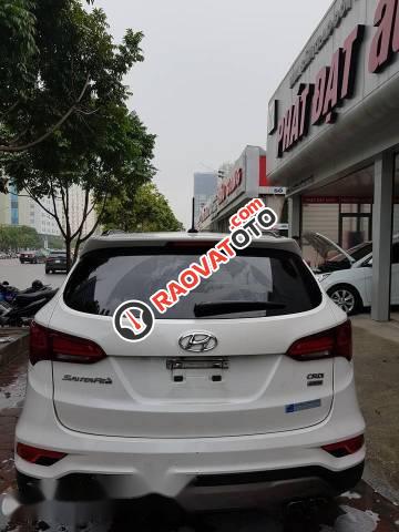 Cần bán xe Hyundai Santa Fe 4WD sản xuất 2016, màu trắng-2